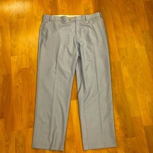 Ralph Lauren Men Powder Blue Trousers 38x30